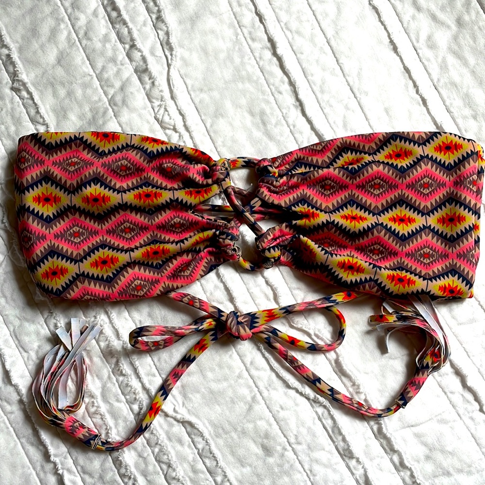 Acacia Bandeau Top Multi Colored Size P